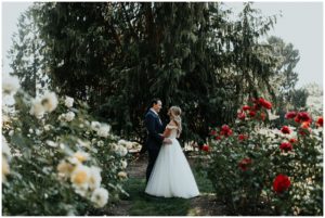 backyard PNW wedding