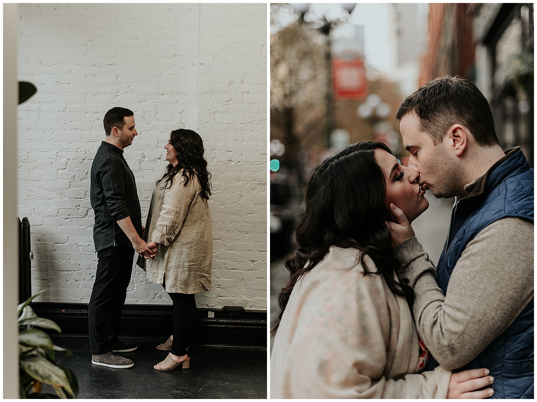 two engagement images